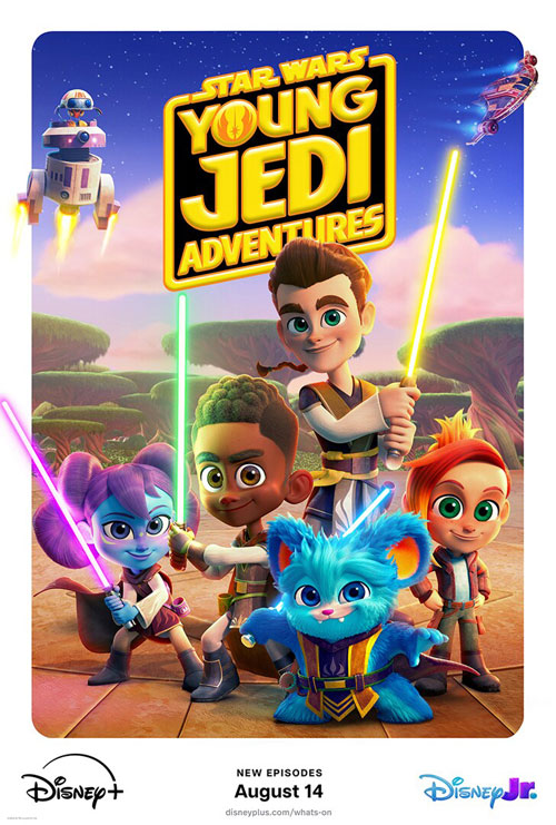 Poster fr Staffel 2 von <em>Die Abenteuer der jungen Jedi</em>