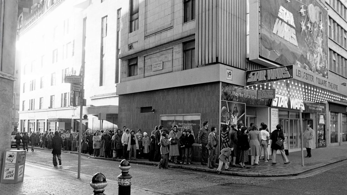 Star Wars - Leicester Square Theatre - London - 1977