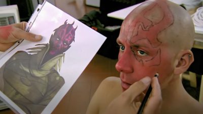 Aussehen ist alles: Das Make-Up von Episode I