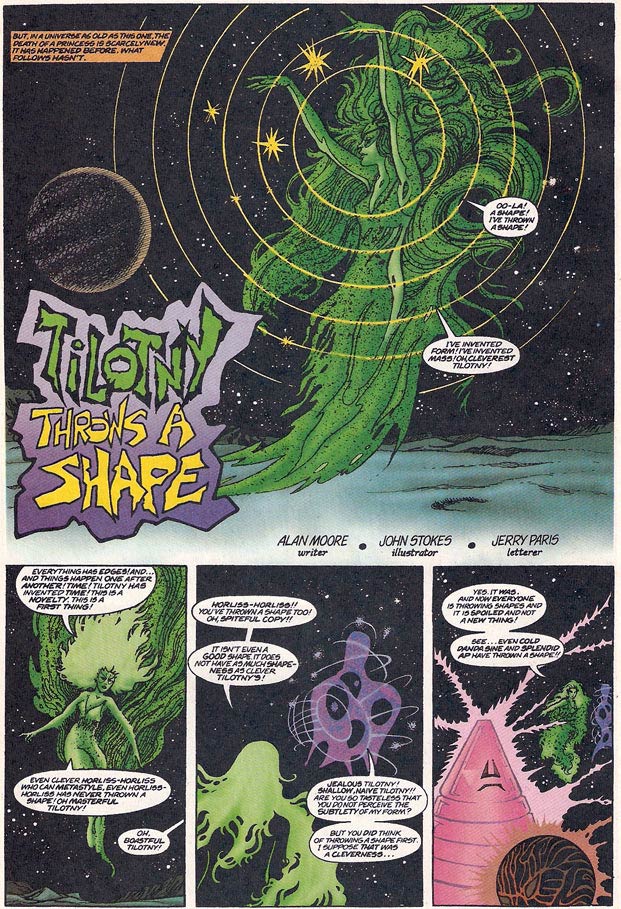Tilotny Throws a Shape von Alan Moore