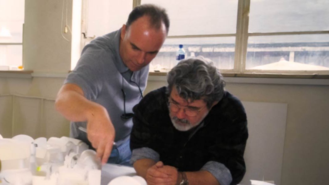 Gavin Bocquet und George Lucas Episode I Die dunkle Bedrohung