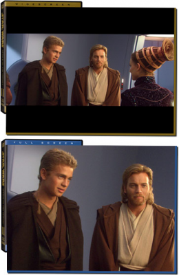 Wiedersehen mit Anakin und Obi-Wan in Breit- und Vollbild