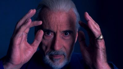 Christopher Lee ist Darth Tyranus