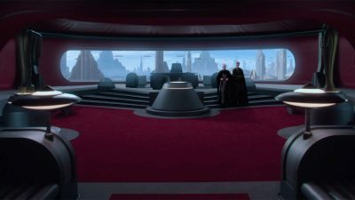 Eine imposante Kulisse galaktischer Macht: Die Entstehung von Palpatines Büro