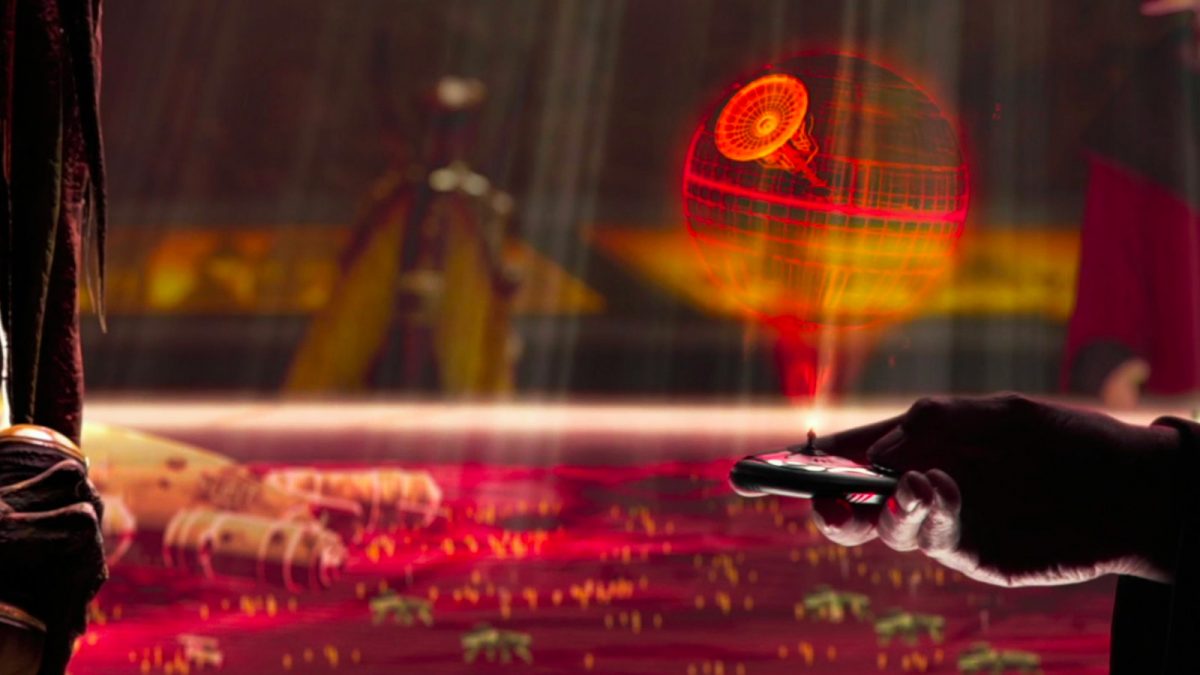 Todessternhologramm Episode II - Angriff der Klonkrieger