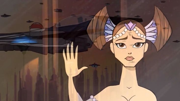 Padmé verabschiedet sich von Anakin