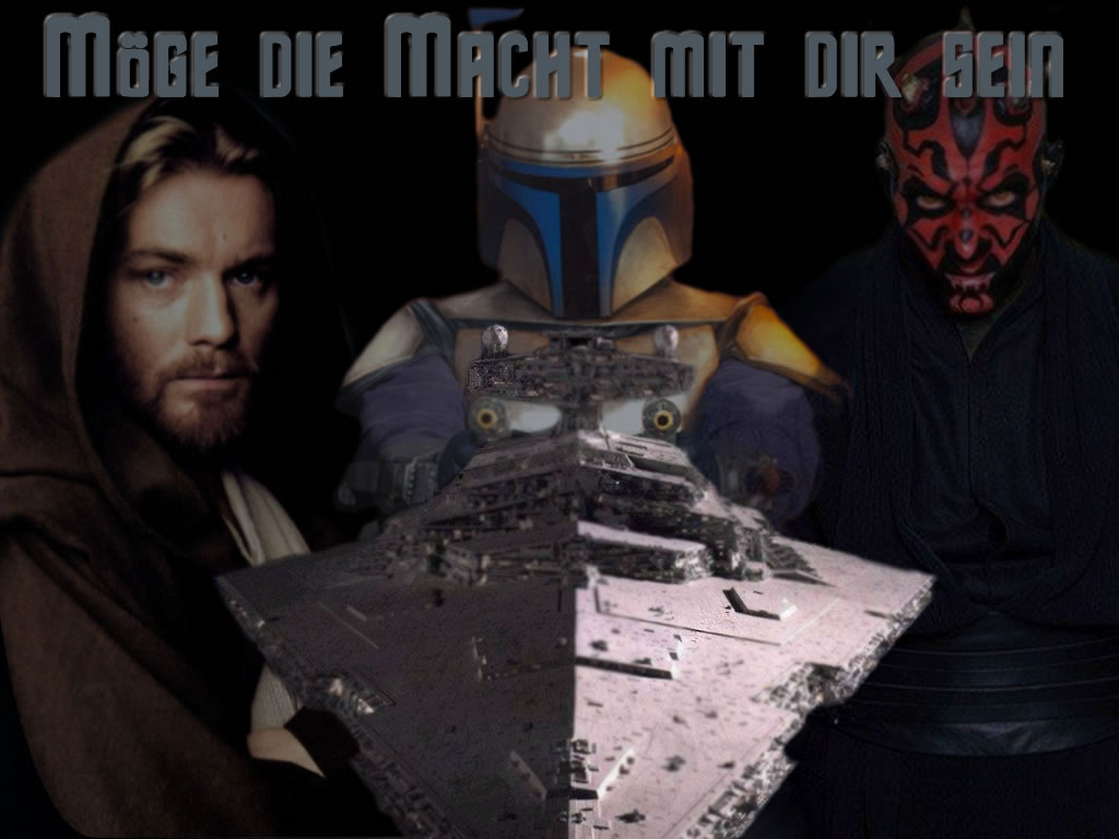 Obi-Wan, Jango Fett und Darth Maul