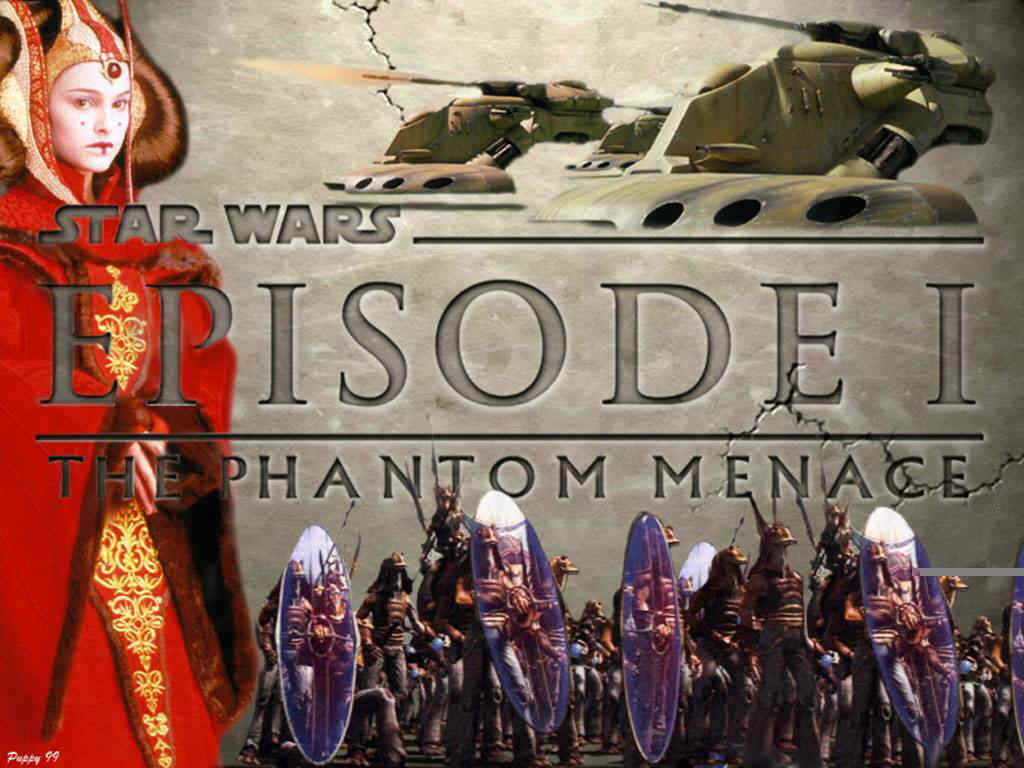 Amidala, die Gungans und die Handelsföderation