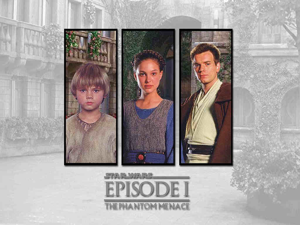 Anakin, Padme und Obi-Wan