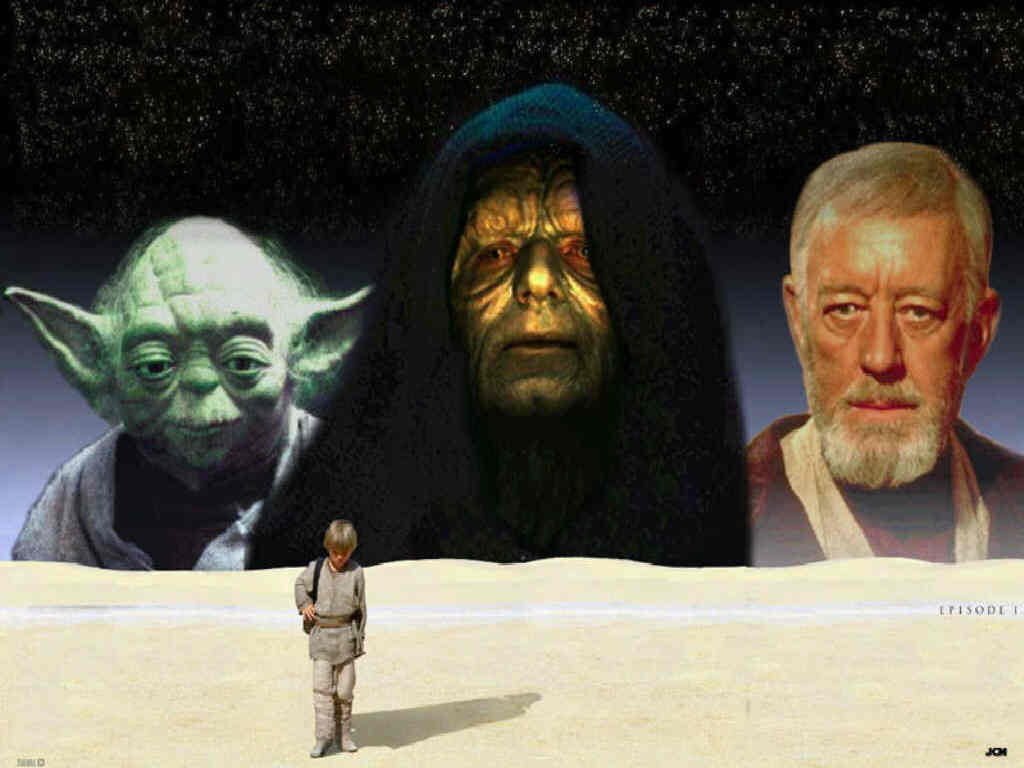 Anakin und seine Jedi-Meister