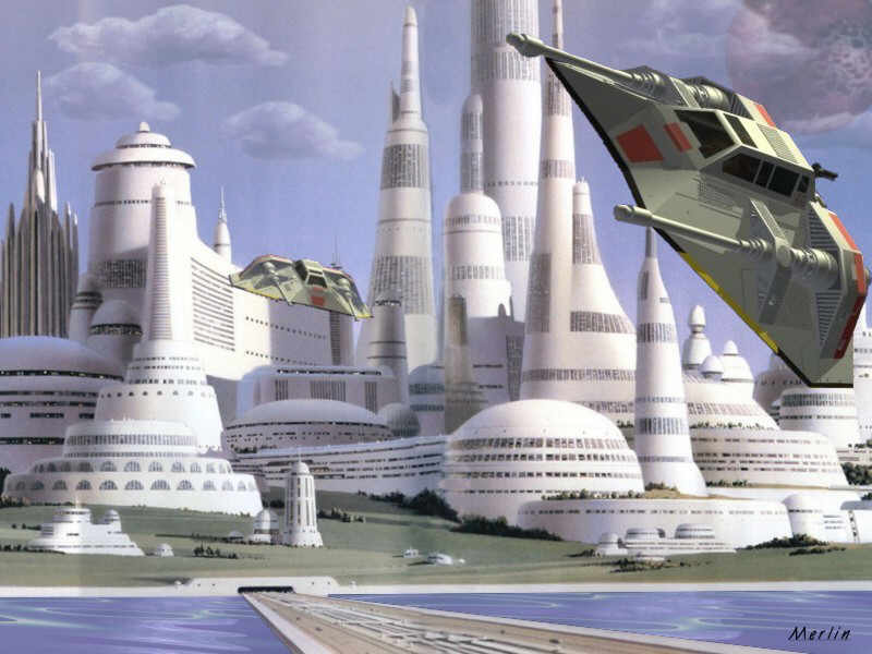 Bomber vor Coruscant