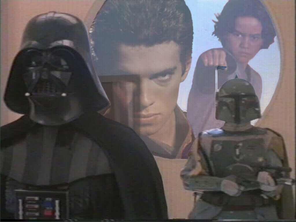 Anakin Skywalker und Boba Fett