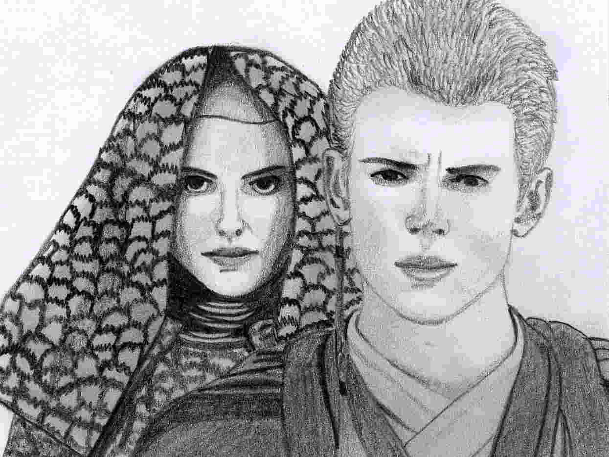 Padmé und Anakin