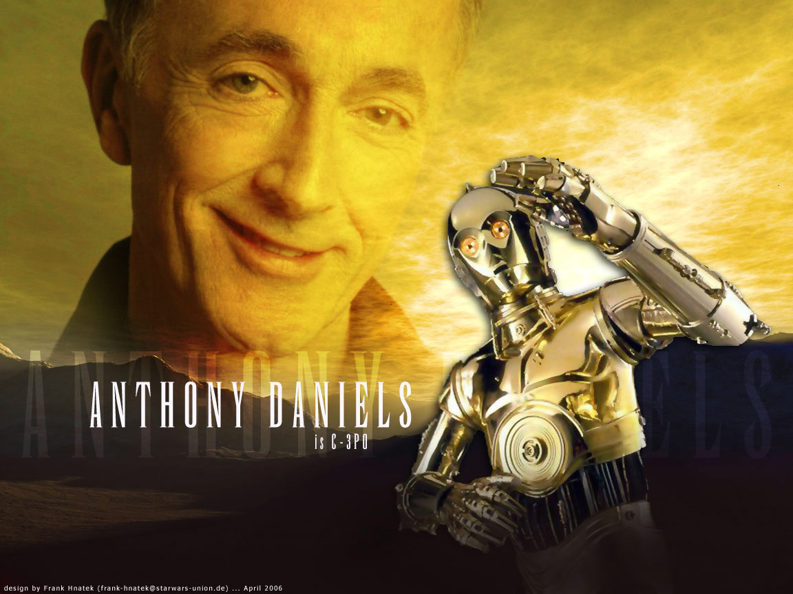 Anthony Daniels is C-3PO