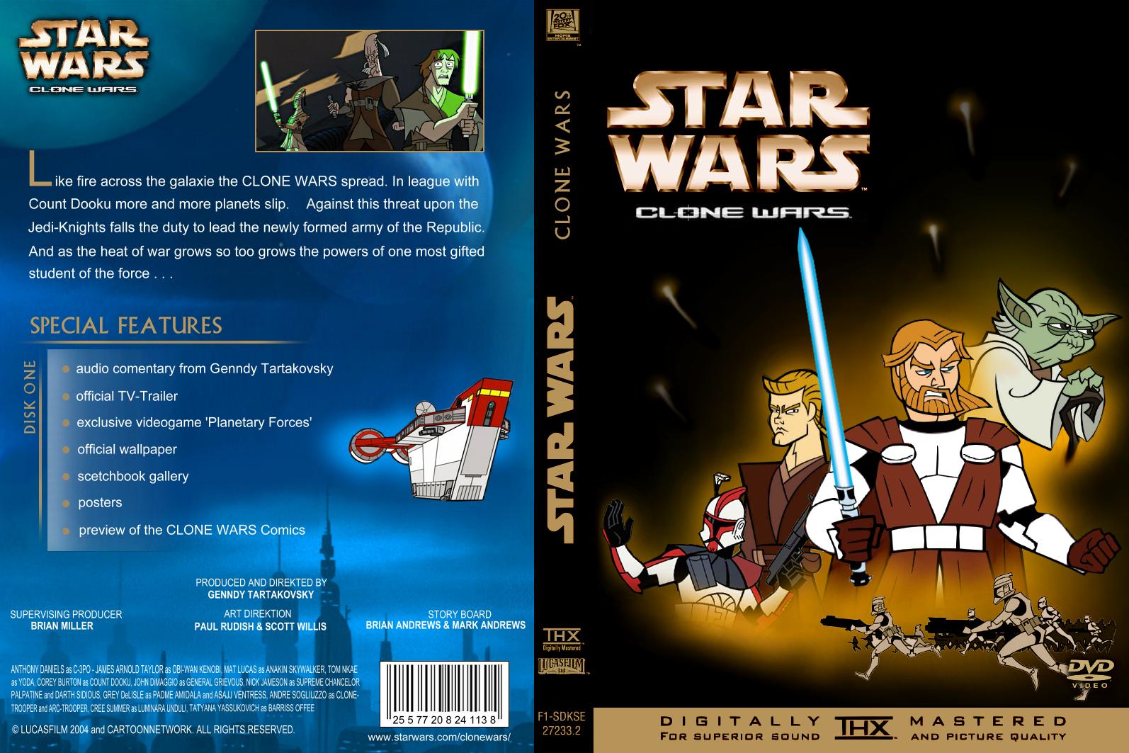 Clone Wars DVD-Cover