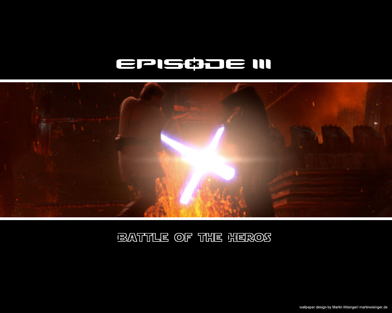 Duell Anakin und Obi-Wan