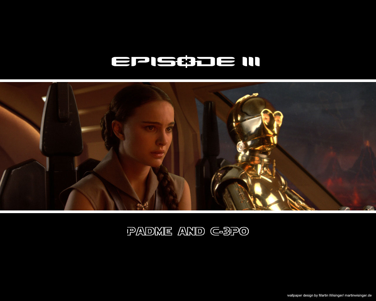 Padmé und C-3PO