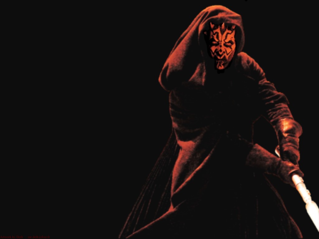 Darth Maul in Kampfposition