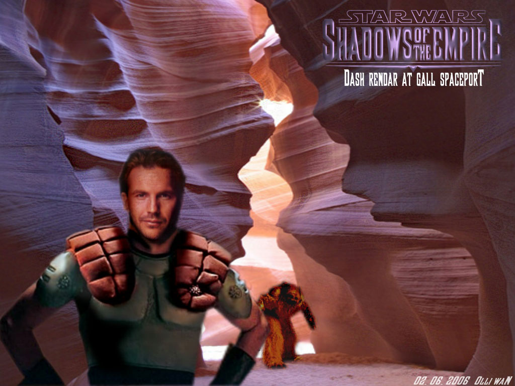 Dash Rendar at Gall Spaceport