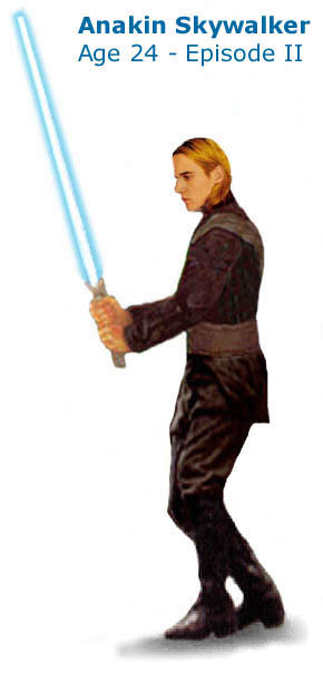 Anakin Skywalker in Episode 2 - Age 24