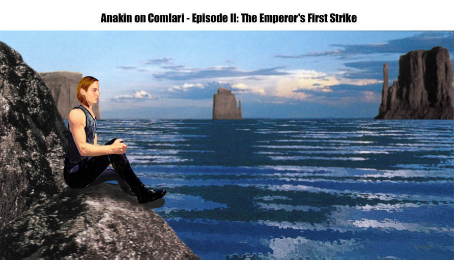 Anakin on Comlari
