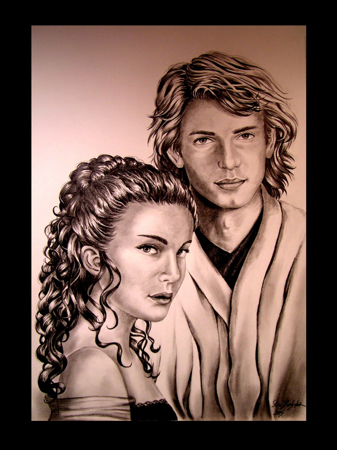 Anakin und Padmé