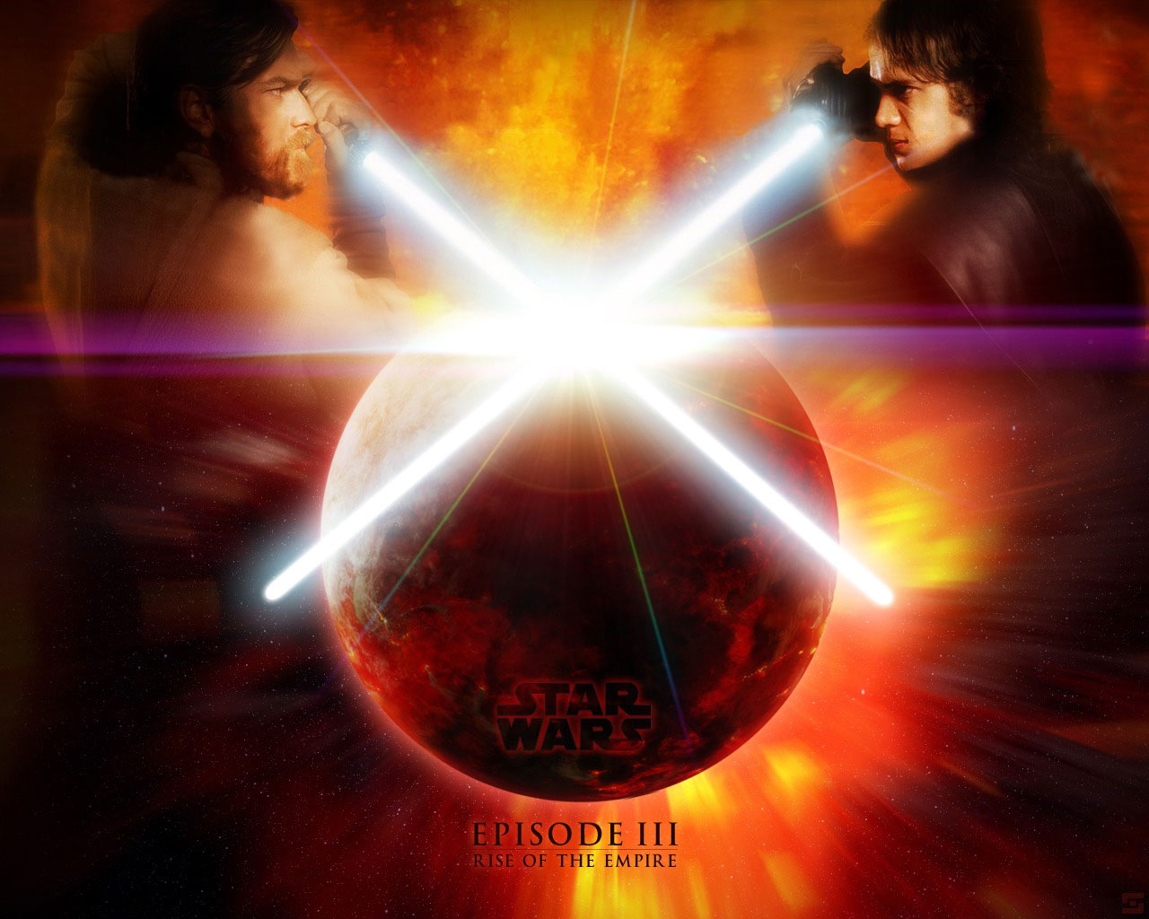 Obi-Wan Kenobi und Anakin Skywalker