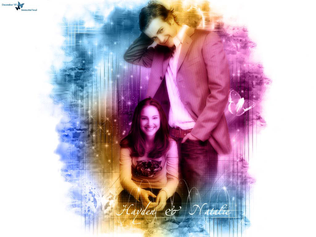 Natalie Portman und Hayden Christensen