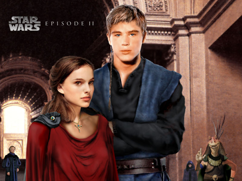 Amidala and Anakin (Close-up)
