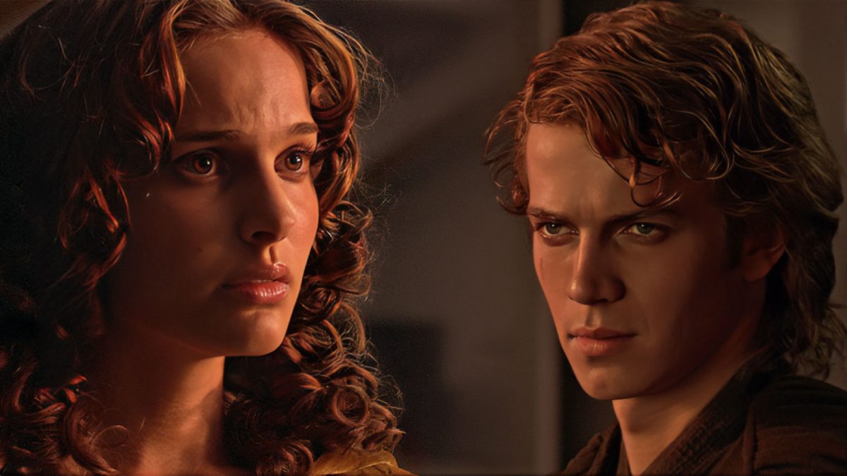 Anakin und Padmé tief in Gedanken in Star Wars Die Rache der Sith