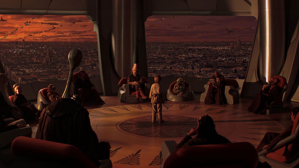 Jedi Tempel Episode I Ratssaal Coruscant