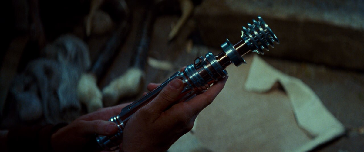 Leias Lichtschwert in Star Wars Der Aufstieg Skywalkers