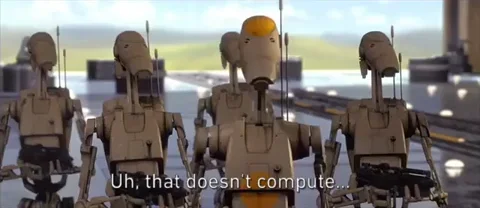 Uh, that doesn't compute...